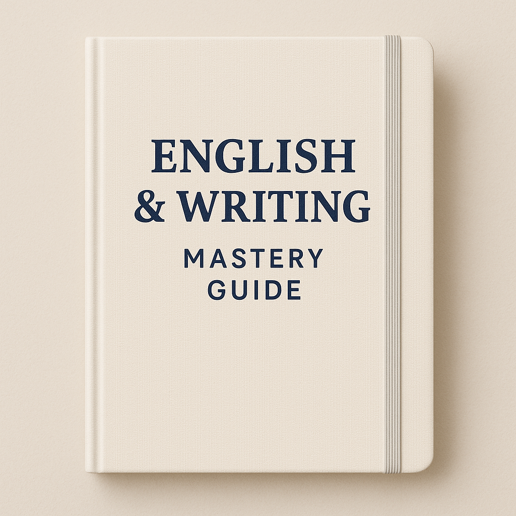 English & Writing Mastery Guide (121 Pages)